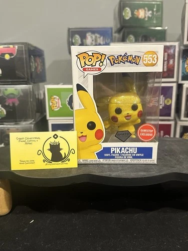 Funko Pop Pokémon - Pikachu (553) [Diamond] / Gamestop Exclusive