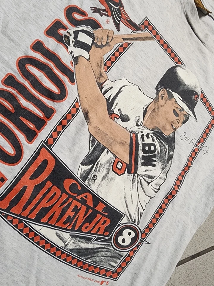 Camiseta de béisbol vintage 1992 Cal Ripken Jr. Orioles #CalRipkenJr Foto 2 de 4