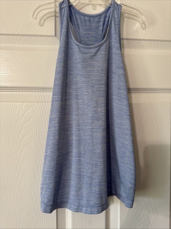 Primary Per4orm Active Blue Racerback Tank Top For Girls- Size 10- VGUC