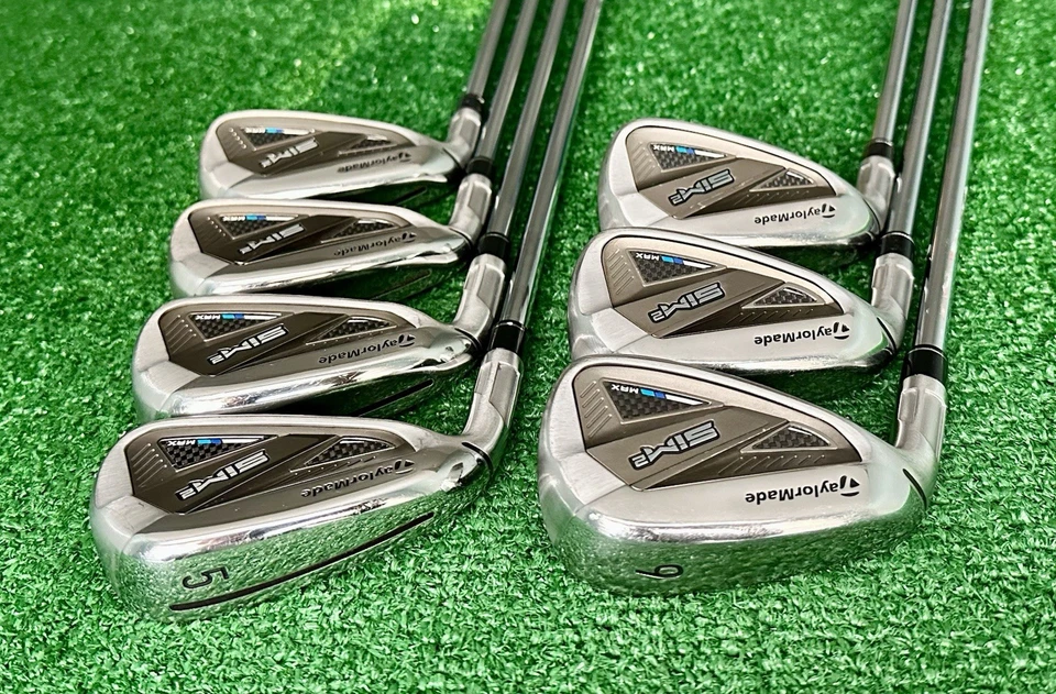 TaylorMade SiM2 MAX Iron 5,6,7,8,9,P,A  *YOU CHOOSE*  Regular Steel, Men's LEFTY - Image 2 of 4