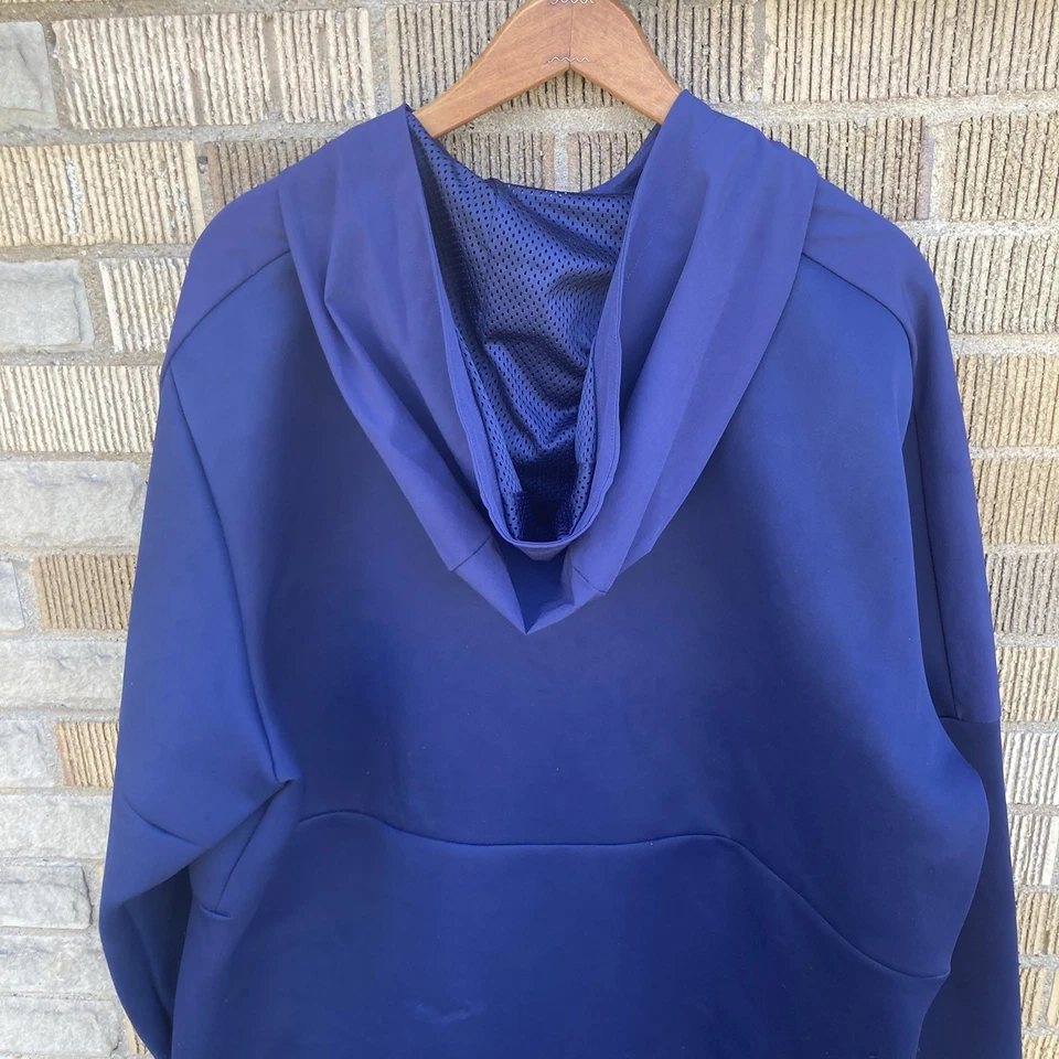 Nashville Predators Mens XL Adidas Hoodie Blue NHL Hockey Long Sleeve Sweatshirt - Image 4 of 4