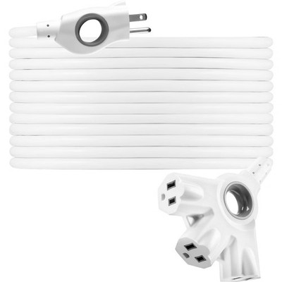 General Electric 50' 3-Outlet EZGrip Grounded Indoor-Outdoor Extension