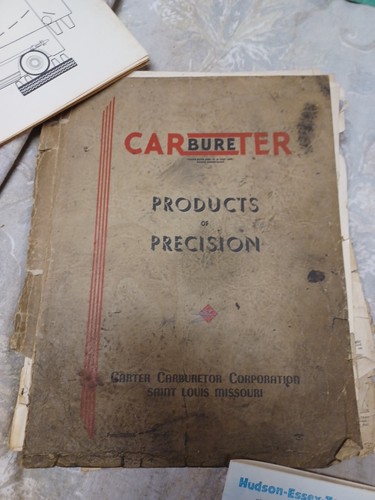 1955 HUDSON MECHANICAL SHOP MANUAL + Service Merchandiser + Misc - Picture 5 of 6