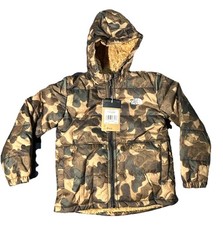 The North Face Reversible Mount Chimbo Camo Jacket - Youth Kids Size 7 Ship Now