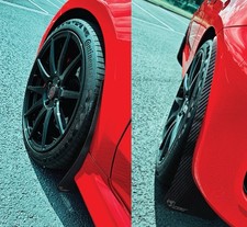 Abarth 595 695 Mud Flap Splash Guard Sill Protector Carbon Stone Guard - Large Abarth 595 695 Mud Flap Splash Guard Sill Protector Carbon Stone Guard - Large