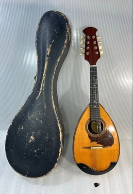 SUZUKI M-210 Mandolin Violin 8 strings Acoustic Wooden Vintage