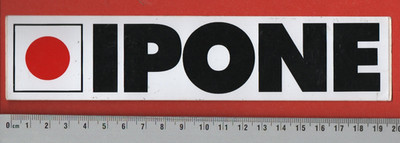   IPONE - MOTORCYCLE AUTO KART AUTO RALLY RACING MECHANICAL GARAGE -C- STICKER  