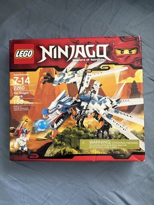 LEGO NINJAGO 2260 Ice Dragon Attack Set, (SEALED) Extremely Hard