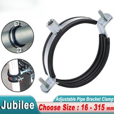 Adjustable Pipe Bracket Clamp16-315mm Wall Ceiling Mount Iron Pipe Strap Suppor Adjustable Pipe Bracket Clamp16-315mm Wall Ceiling Mount Iron Pipe Strap Suppor