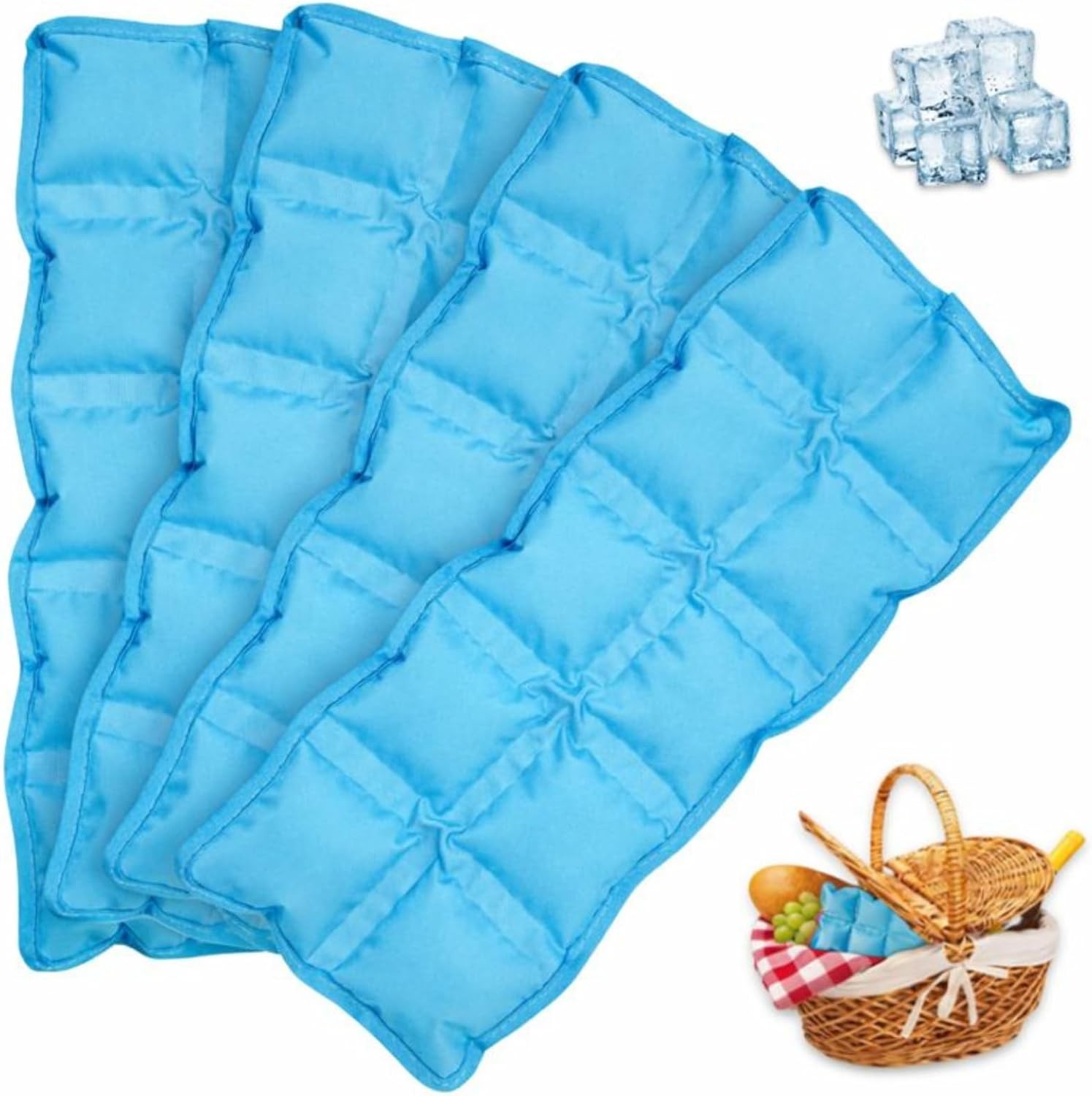 Es Flexible - Reusable Slim Cooler Ice Packs 10&rdquo; X 4&rdquo;