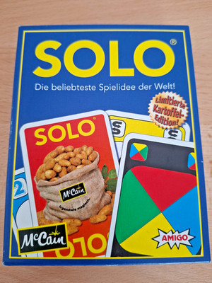 Solo Kartenspiel von Amigo Limitierte Kartoffel Edition 2008