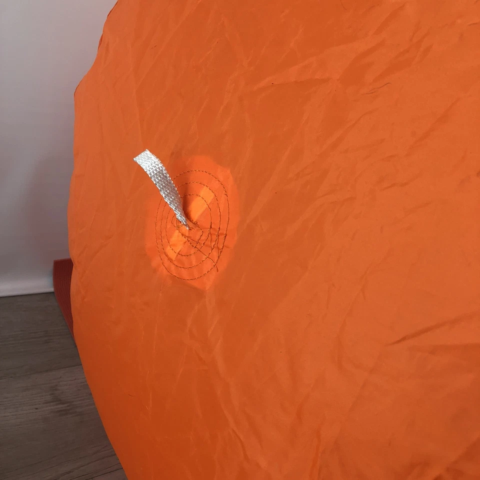 Airblown Four Ft Pumpkin Halloween Outdoor Decor Decoration - Image 2 of 4