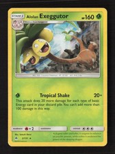Alolan Exeggutor - 2/131 (SM Forbidden Light) Rare Holo 002/131 LP Pokémon TCG