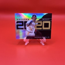 Ronald Acuna Jr 2020 Topps Chrome Decade’s Next Refractor #DNC-5 Atlanta Braves