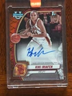 Kiki Iriafen 2024-25 1st Bowman Chrome U Auto Orange Reptilian /25 USC STUNNING!