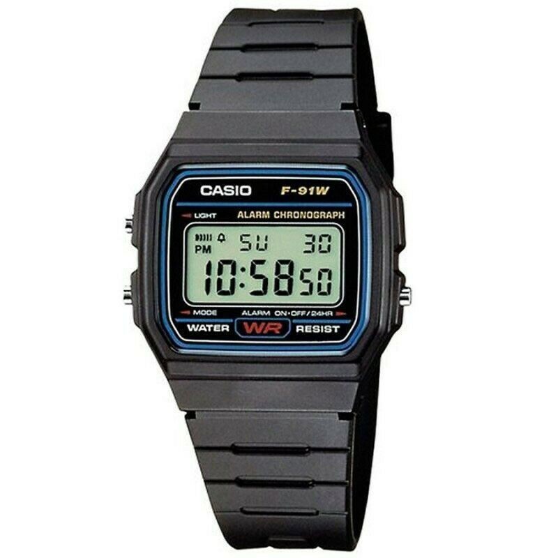 Reloj Casio Hombre Digital F-91w-1yeg