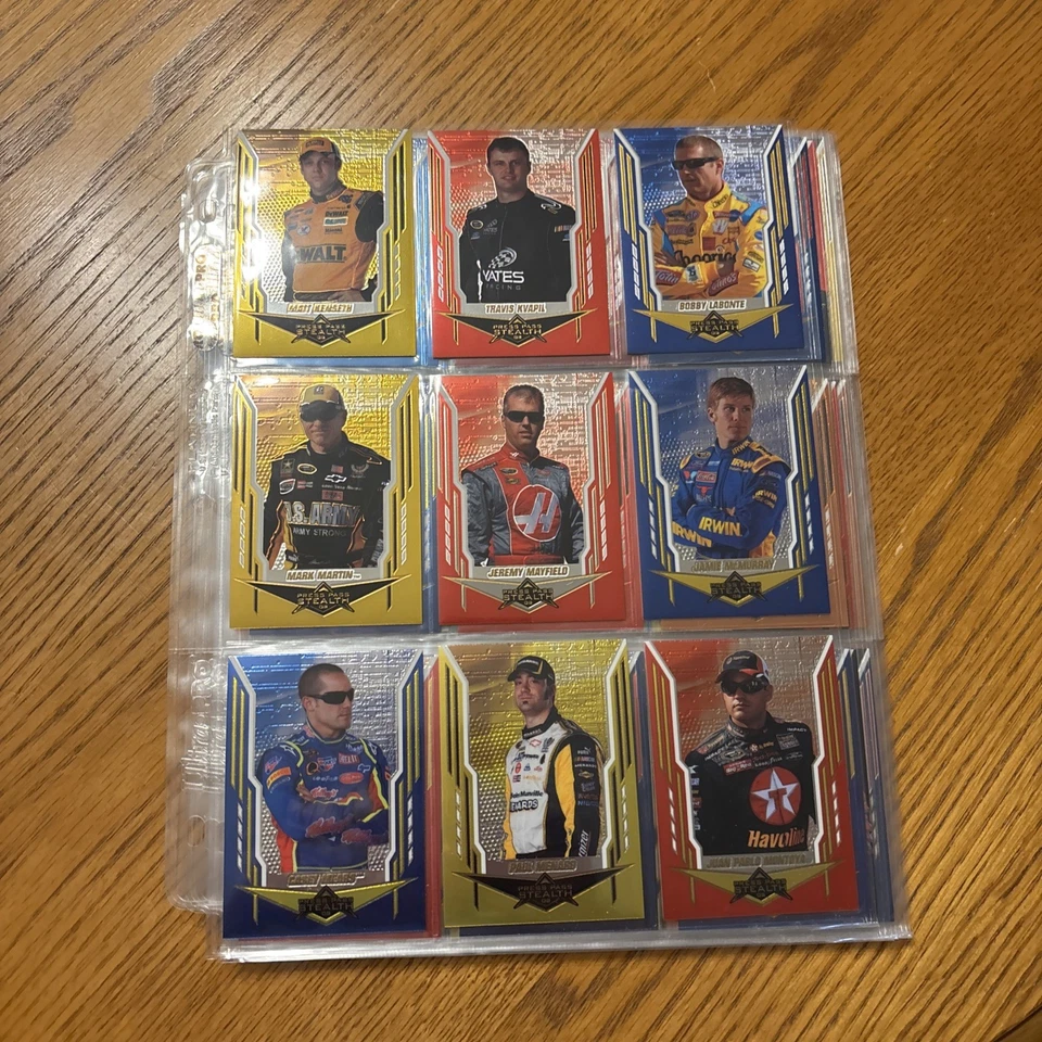 2008 Press Pass Stealth Racing Complete 90 Card Set Keselowski RC, Dale Jr. - Image 3 of 4