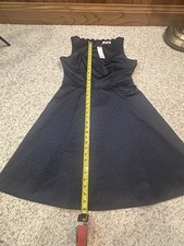 Elle Medium Navy Cocktail Dress New With Tags