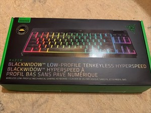 Razer BlackWidow V4 Low Profile TKL HyperSpeed Wireless Gaming Keyboard