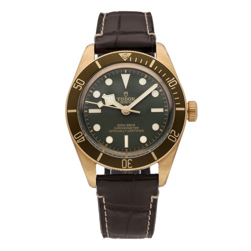 Tudor Black Bay 58 18k Yellow Gold Green Dial 39mm Automatic M...