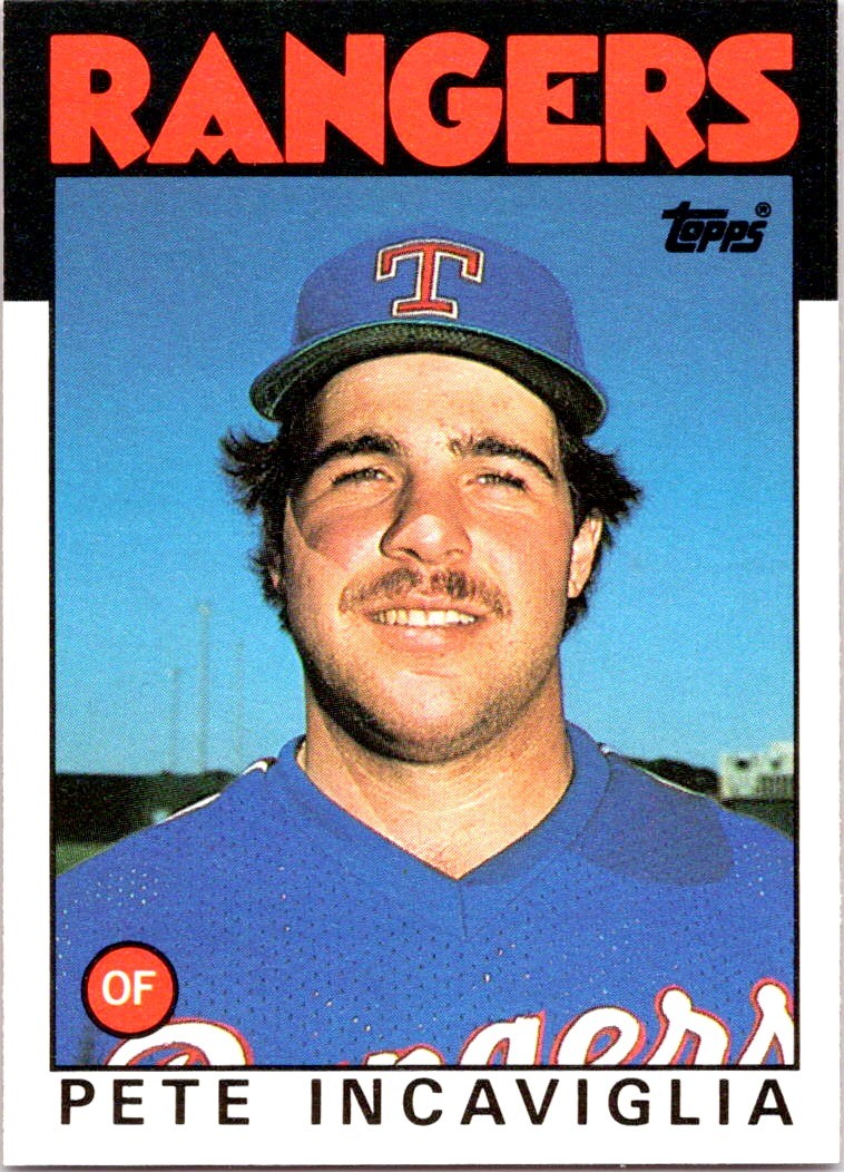 1986 Topps #48T Pete Incaviglia - Near Mint or Better