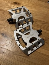 Wellgo B-19 Flat Pedals Mountain Bike MTB Silver 9/16