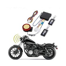 DC12V Motorcycle Anti-Theft Alarm Security System Remote Control Engine Start...