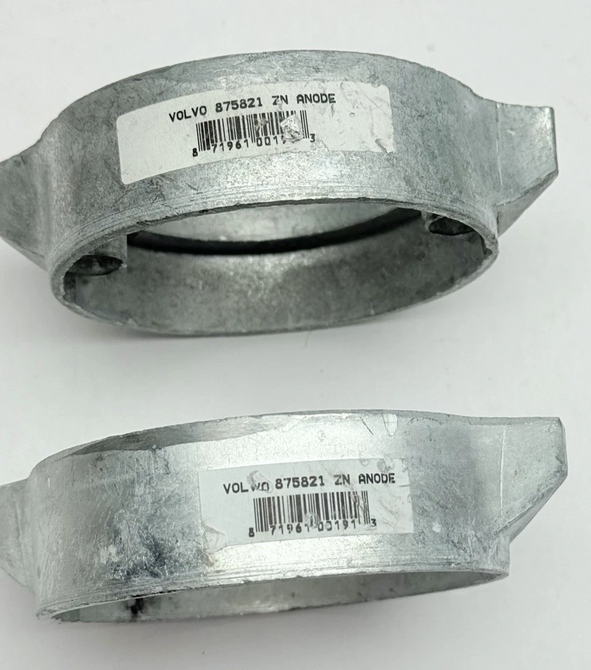 Lot Of 2, 875821 Zinc Anode Ring For Volvo Penta - Image 3 of 4