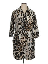 Eliza J Women Brown Casual Dress 16