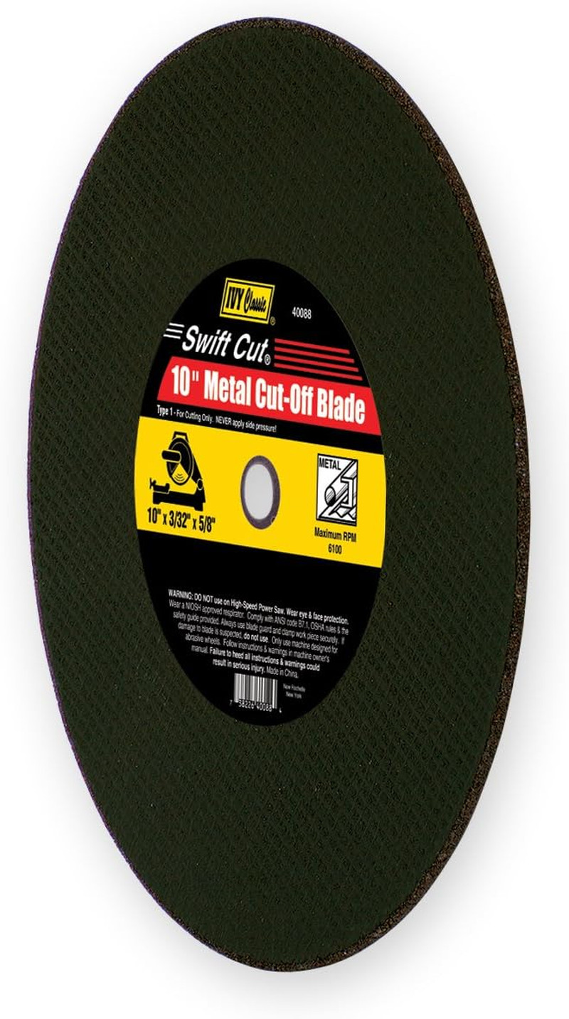 IVY Classic 40088 Swift Cut 10-Inch x 3/32-Inch x 5/8-Inch Arbor Metal Cut-Off B