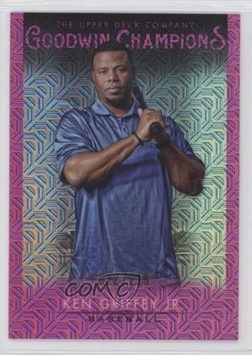 2021 Goodwin Champions Platinum Pink Traxx 22/299 Ken Griffey Jr #47 HOF bc6