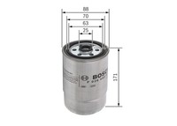 Kraftstofffilter Bosch F 026 402 013 FüR Oe 1906 C2 - 1906 94 - 71771370