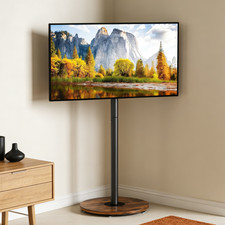 Rolling TV Stand Mount for 40 to 75 inch TV Mount Bracket for Living Room Office