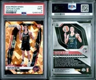 CAITLIN CLARK 2024 PRIZM WNBA ORANGE ICE ROOKIE RC #145 PSA 9 MINT!