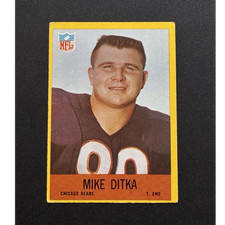 Philadelphia 1967 Mike Ditka Chicago Bears #29 Base Set Football Card