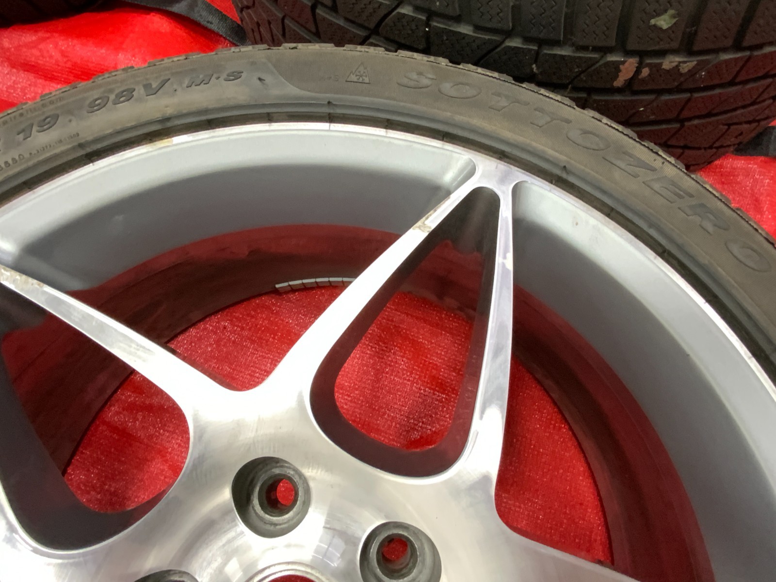 4 Factory Ferrari California T Wheels Forged OEM Diamond Cut 19 inch Set