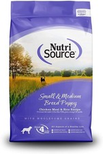 NutriSource Puppy Dry Dog Food Chicken & Rice Small/Medium Breed 1.5 lb 18.36 per pound