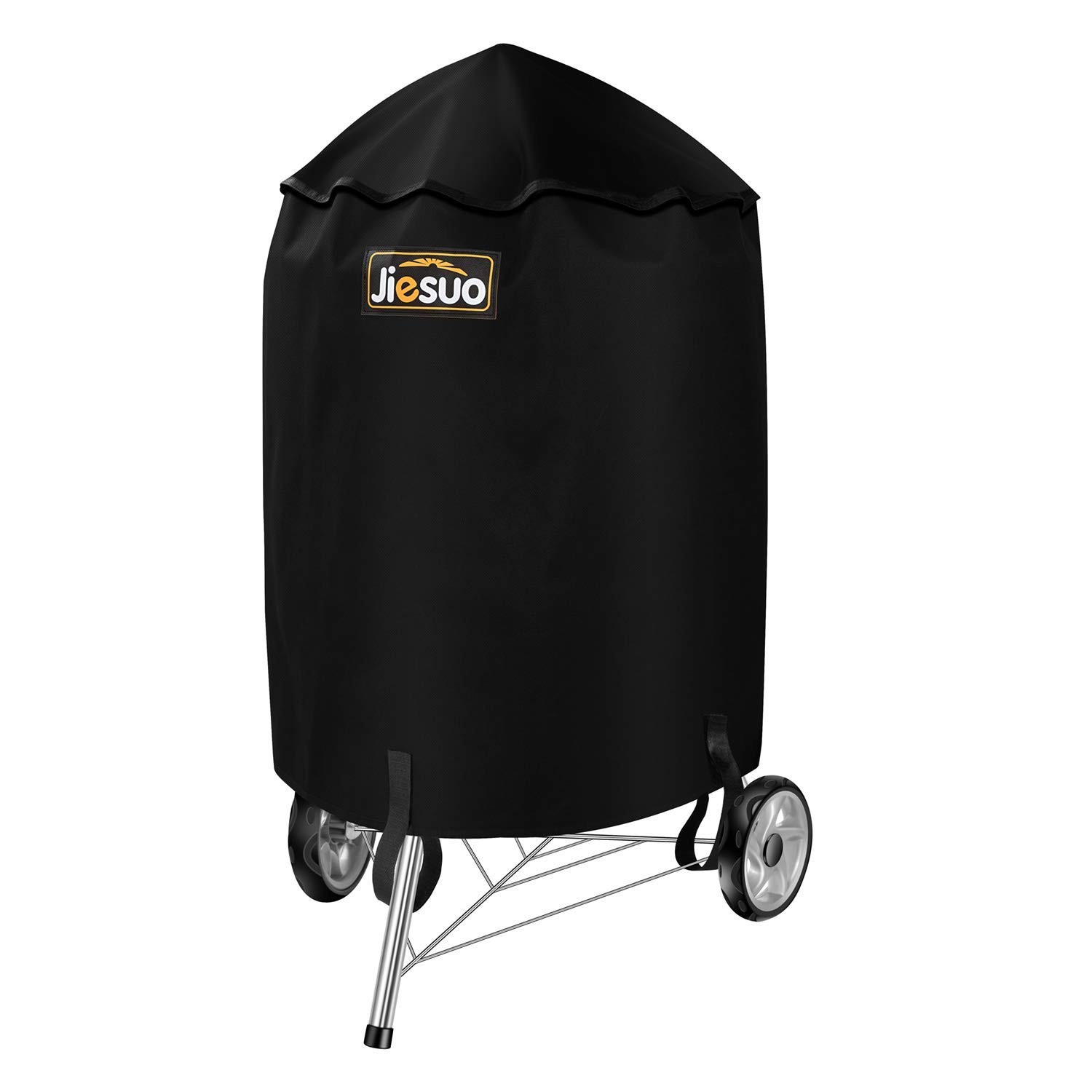 JIESUO 57CM BBQ Cover for Weber Charcoal Kettle: Heavy 7176: 57 cm, Black