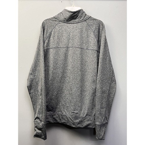 Pink Victoria's Secret 1/4 Zip Sweatshirt Womens Large Pullover Athletic Gray - 第 2/7 張圖片