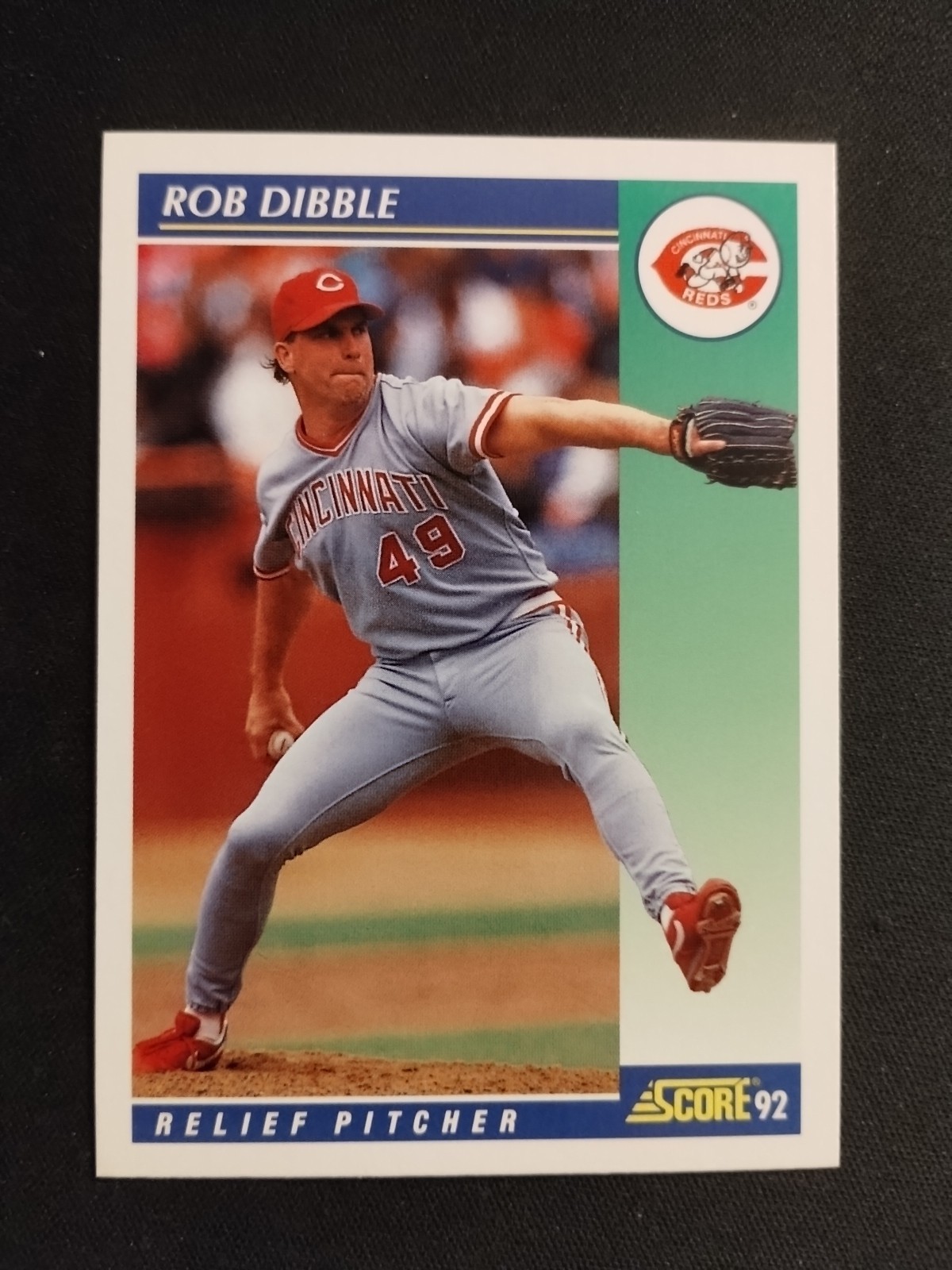1992 Score - Rob Dibble #455