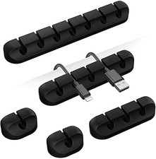 Best Cord Holder Cable Organizer Clips Self Adhesive for Desk Car, Nightstands