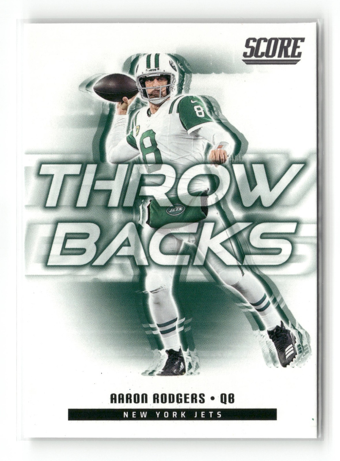 2025 Panini Score - Throwbacks Aaron Rodgers #10