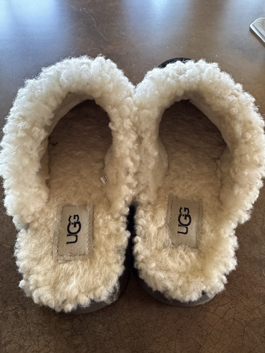 Preowned WOMENS SIZE 7.5 BLACK UGG DISQUETTE ATHERSON Preowned WOMENS SIZE 7.5 BLACK UGG DISQUETTE ATHERSON