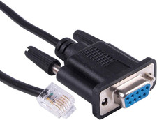 DB9 to RJ11 RJ12 6P6C LAN Network Serial Console Cable for Sevo Drive Leadshine