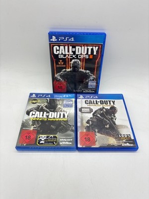 Playstation 4 Call of Duty Black Ops 3 + Infinite Warfare + Advanced Warfare
