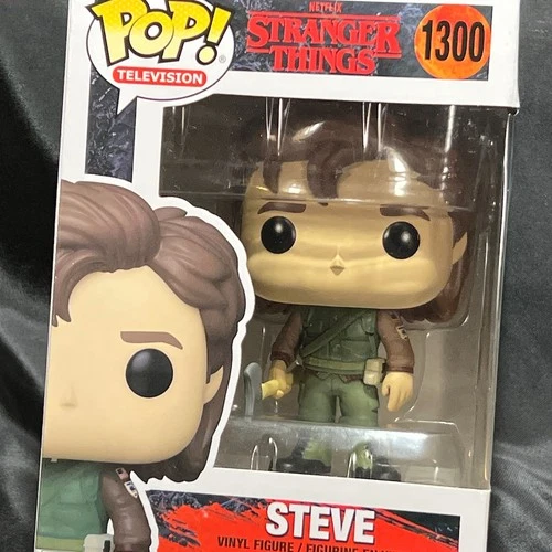 Funko Pop! TV Netflix Stranger Things Steve #1300 Vinyl Figure New in box