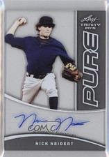 2015 Leaf Trinity Pure Auto Nick Neidert #P-NN1 Auto 0g4