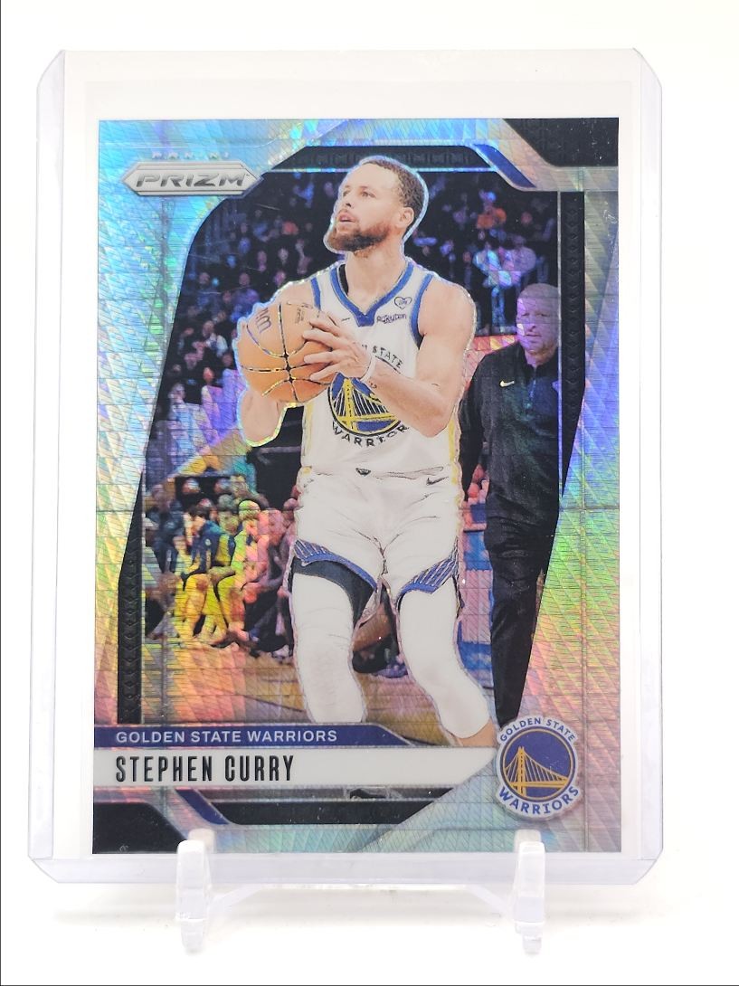 STEPHEN CURRY 2024-25 PANINI PRIZM BASKETBALL HYPER WARRIORS #134 Q5908