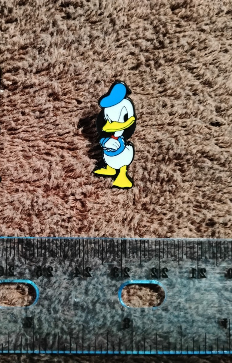 DONALD DUCK PIN metal enamel set lapel lot brooch badge mickey mouse disney pins
