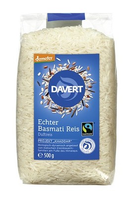 Echter Basmati Reis - Duftreis 500g | DAVERT